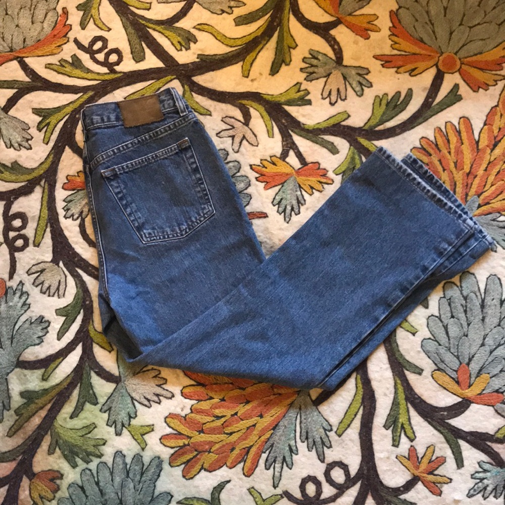 Vintage High Rise Calvin Klein Boot Cut Jeans
